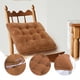 thumbnail image 4 of Fundas de almohada para cojines de asiento para uso doméstico, cojines de suelo de pana con mechones para tatami de salón, cojín de felpa de 40 cm., 4 of 6