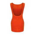 thumbnail image 3 of 50% off Clear! safuny Discount Women's Dress Sleeveless Solid Color Plus Size Dressy Loose Pockets Ladies Slim Mini Dress Comfy Casual Halter Neck For Mujer Elegante, 3 of 7