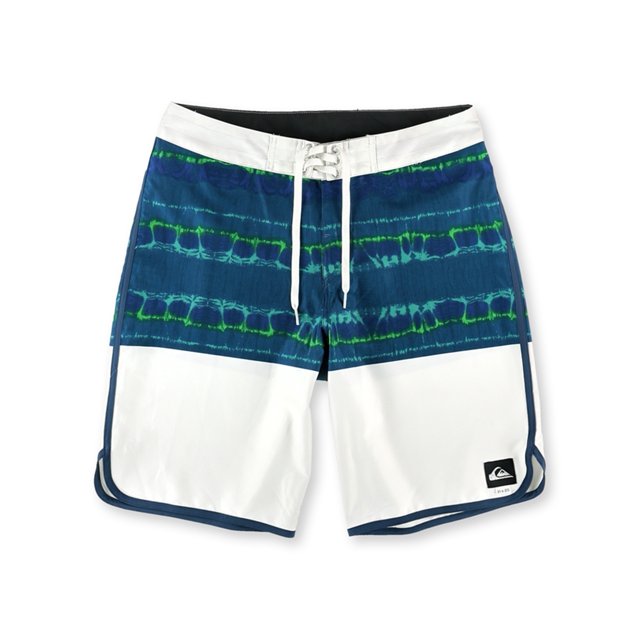Quiksilver Rebuff 20' Swim Bottom Board Shorts para Hombre, Blanco, 36 Quiksilver Pantalones cortos