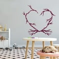 thumbnail image 2 of Design With Vinyl -Cherry Blossom Branch Wall Decal-ome Living Room Nursery Bedroom Decoration Floral Themed- Easy To Apply Vinyl Wall Decal -Size: 10" x 9"., 2 of 3