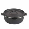 thumbnail image 4 of Pot Pré-Assaisonné pour Camping, Pot en Fonte avec Couvercle, Expérience Inégalée, 4 of 6