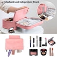 thumbnail image 3 of Neceser de mujer Rose Neceser de maquillaje Neceser de gran capacidad, 3 of 4