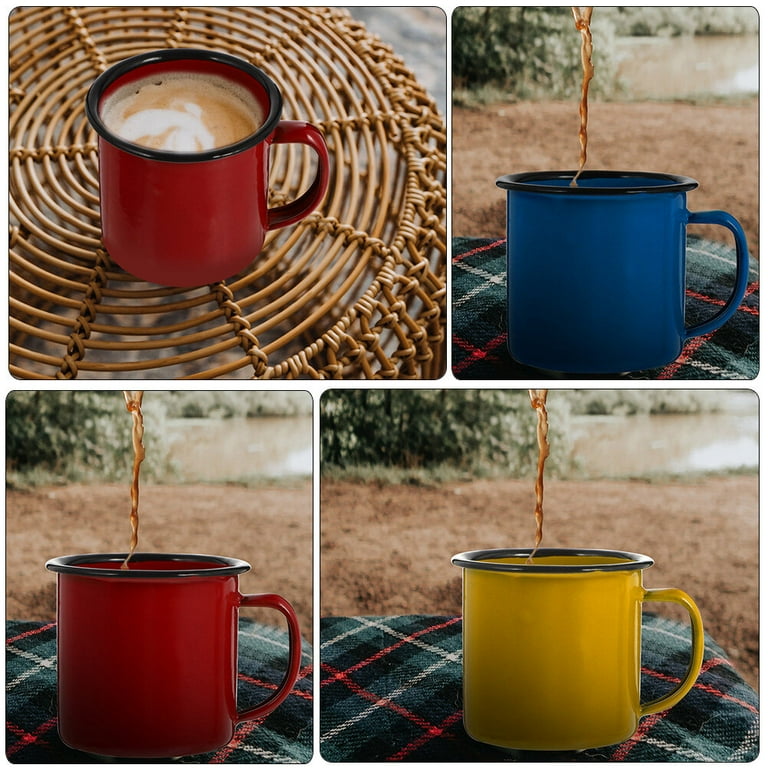 Rainbow Ceramic Mug Set of 2, Cappuccino Ceramic Cup 6.5 Oz, Stoneware Mug,  Tea Cup, Coffee Accessories Gift , Christmas Gifts 