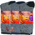 thumbnail image 5 of 3 Pairs Mens Winter Cushioned Cotton Thermal Warm Heavy Duty Boots Socks 9-13, 5 of 5