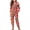 Pengiun Wreaths, variant on Women Christmas Pajama Colorful Light Long Sleeve Nightwear Xmas Tree Round Neck Jogger Top and Pants Set of 2 Winter Fall Sleepwear Sets Size M