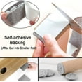 thumbnail image 4 of Olurrisa 1/5" Felt Strips with Adhesive Backing Non Slip Felt Furniture Pads Adhesive Felt Roll Felt Tape for Protecting Hardwood Floors Chair Wall Protecto, 4 of 7