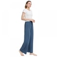 thumbnail image 5 of Women's Casual Stretch Cotton Pajama Pants Simple Lounge Pants, 5 of 7