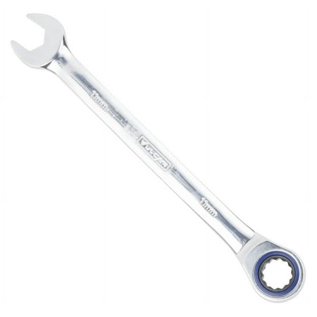 

Mintcraft 0050443 Ratcheting Combination Wrench 11 mm - Chrome Vanadium Steel - Mirror Polish