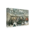 thumbnail image 2 of Trademark Fine Art 'A Christmas Sled' Canvas Art by Anton Pieck, 2 of 3