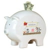 My Bambino Asymmetrical Pig Piggy Banks & Money Jars White