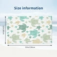 thumbnail image 3 of Yibo Sea Turtles Beach Towel Super Absorbent Quick Dry Sandproof Travel Bath Swimming Outdoors Camping, 3 of 9