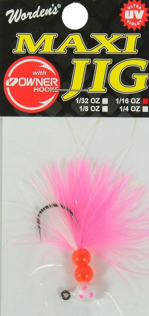 Yakima Bait Maxi Jig, 1/16 oz, Pearl Clown