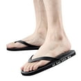 thumbnail image 3 of Fsqjgq Holiday Flip Flops For Men Waterproof Cool Mens Flip Flops Flip Flops Men Summer Flat Soft Bottom Comfortable Lightweight Casual Beach Sandals Men Flip Flops Size 11 Wide, 3 of 8
