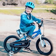 Royalbaby Freestyle 12 Kids Bicycle for Boys Girls, Ages 3-4 Years, Blue