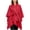 Red, variant on Fewfanhot Self Tie Fringe Wool Blend Poncho Cape, Open Front Warm Wrap Shawl Coat for Women Fall Winter