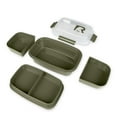 thumbnail image 2 of RTIC Lunch Container, 5-Piece Food Container, BPA Free, Microwave Safe, Olive, 2 of 8