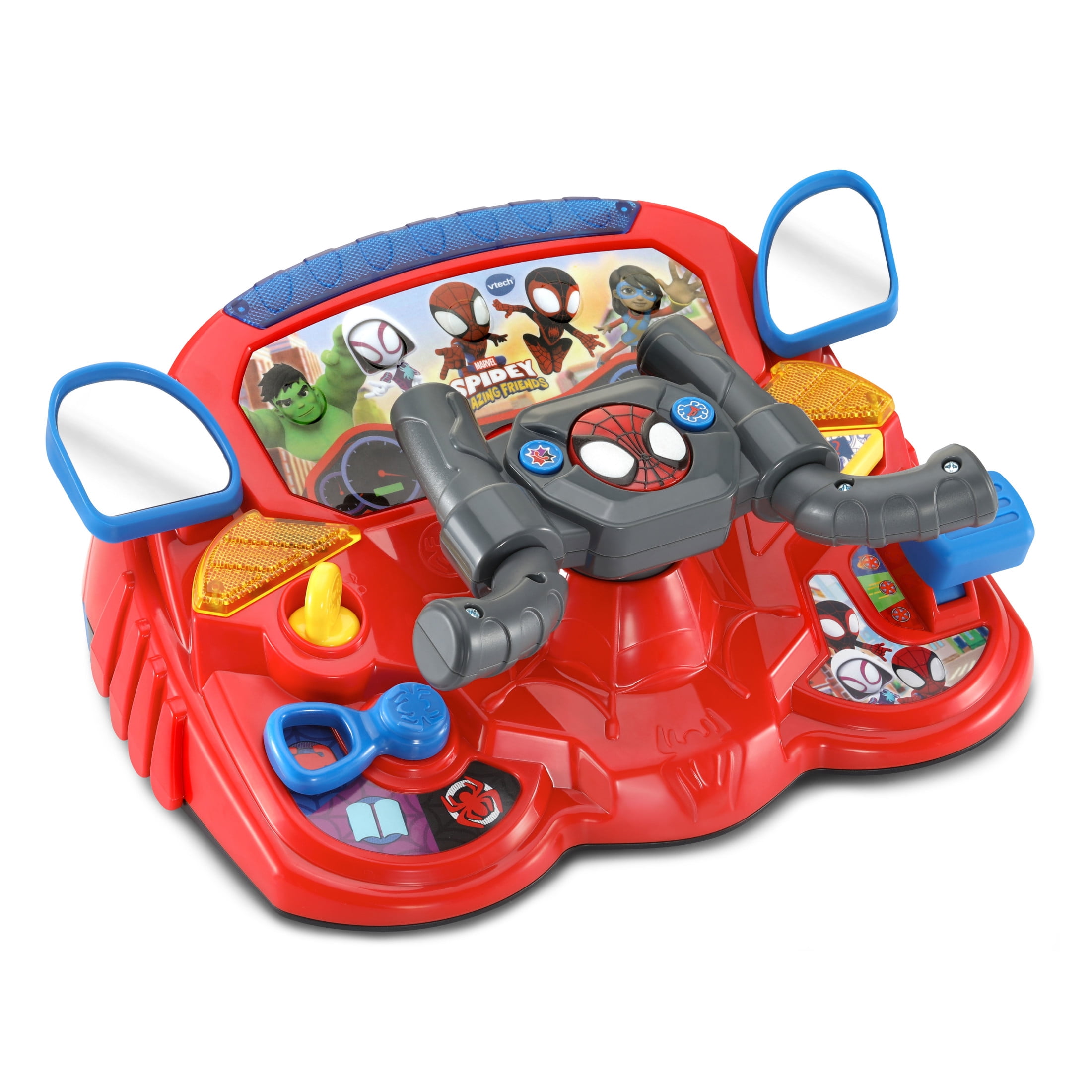 VTech® Spidey and His Amazing Friends Spidey to the Rescue Driver; Interactive Toy for Kids,  Ages 3-6 Years Old