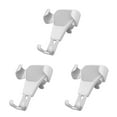 thumbnail image 3 of bedienty Support de Cellulaire Réglable pour Évent d'Air Universel Support Antidérapant pour Téléphone de Voiture Blanc 3Ensemble, 3 of 6