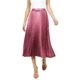 thumbnail image 1 of Falda plisada brillosa AMAD para mujer rosa S AMAD FW22-F08, 1 of 5