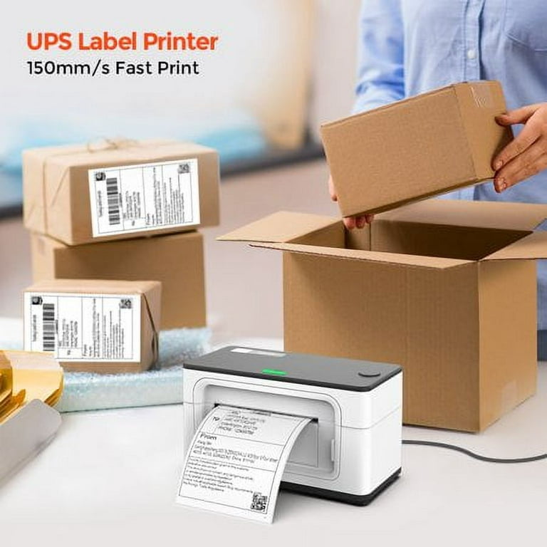 MUNBYN Thermal Shipping Label Printer USB 4X6 /Postal Scale 500/2000 Labels