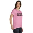 thumbnail image 2 of Inkmeso scoop-neck Proudly Vaccinated Funny Tee Pro-Vaccine T-shirt For Womens, 2 of 8