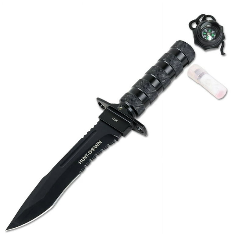12-Inch Heavy Duty Seax Cleaver Knife - Handforged Carbon Steel Blade, Full Tang Rosewood Handle, Bushcraft Hunting Camping Knife With Sheath