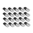 thumbnail image 4 of 20 conectores de enchufe de cable de 2 pines, sin , clips de conexión rápida, conexión eléctrica segura, LED, hebilla de bloqueo rápido compacta, 4 of 7