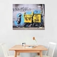 thumbnail image 2 of COMIO  - Graffiti Street Art Canvas Graffiti Art Prints on Canvas Stretched Framed Canvas Wall Art Decor for Living Room Home Walls, 2 of 4