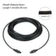 thumbnail image 2 of Cable de audio de fibra óptica Uxcell, cable óptico digital de 23.6FT, enlace óptico TOS, recto de plástico para TV DVD, negro, 2 of 6
