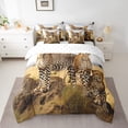 thumbnail image 2 of YST Leopard Print 7-Piece Comforter Set Bed in a Bag, Full Size, Polyester, 2 of 5