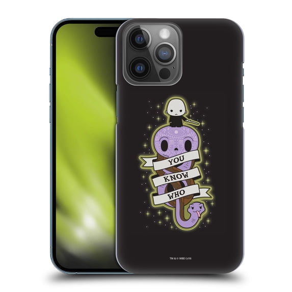 Head Case Designs Officially Licensed Harry Potter Deathly Hallows III Voldemort Hard Back Case Compatible with Apple iPhone 14 Pro Max