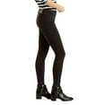 thumbnail image 3 of Levi’s Women’s 711 Skinny Stretch Jeans in Extra Short Length – Soft Black, 33×26, 3 of 4