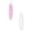 White & Purple 1Pack, variant on 3D Cute Tail Keychain Pendant, Fashionable Hairy Tail Key Ring Holder, 31x9 cm, Coffee