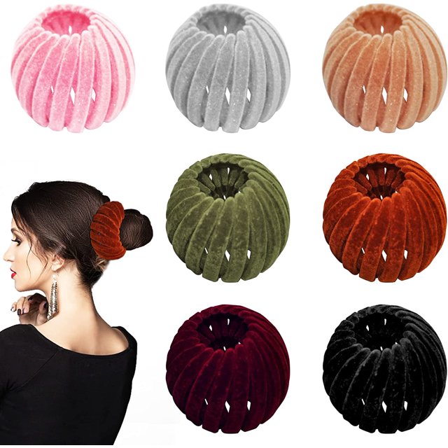 Peine para el cabello, pinzas elásticas para el cabello, bandas para el cabello con forma de nido de pájaro, hebillas retráctiles para el cabello, Clips Retro geométricos Sailing Electrónica