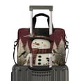 thumbnail image 2 of 16" Laptop Briefcase for Work Travel Laptop Shoulder Bag Carrying Handbag Laptop Case Snowman and Birds, 2 of 8