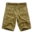 thumbnail image 2 of Men's Classic Relaxed Cargo Short Lightweight Multi Pocket Casual Outdoor Hiking Shorts(1Khaki,32), 2 of 4