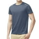 thumbnail image 2 of pstuiky Camisas de vestir de manga corta para hombre, Blusas/camisetas casuales de verano para hombre, de color liso y cuello redondo ropa de hombre m, 2 of 9