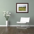 thumbnail image 3 of Trademark Fine Art "Goldenrod Fence" Canvas Art by Kurt Shaffer, White Matte, Wood Frame, 3 of 4