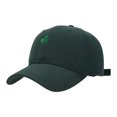 thumbnail image 1 of GDREDA Men's Hat Three Leaves Pattern Baseball Cap Tongue Outdoor Sun Hat，Green, 1 of 8