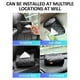 thumbnail image 4 of Car Tissue Holder, PU Leather Backseat Napkin Box Visor Tissue Holder Fits Most Cars, SUVs, Trucks, and Vans, Black, 4 of 5