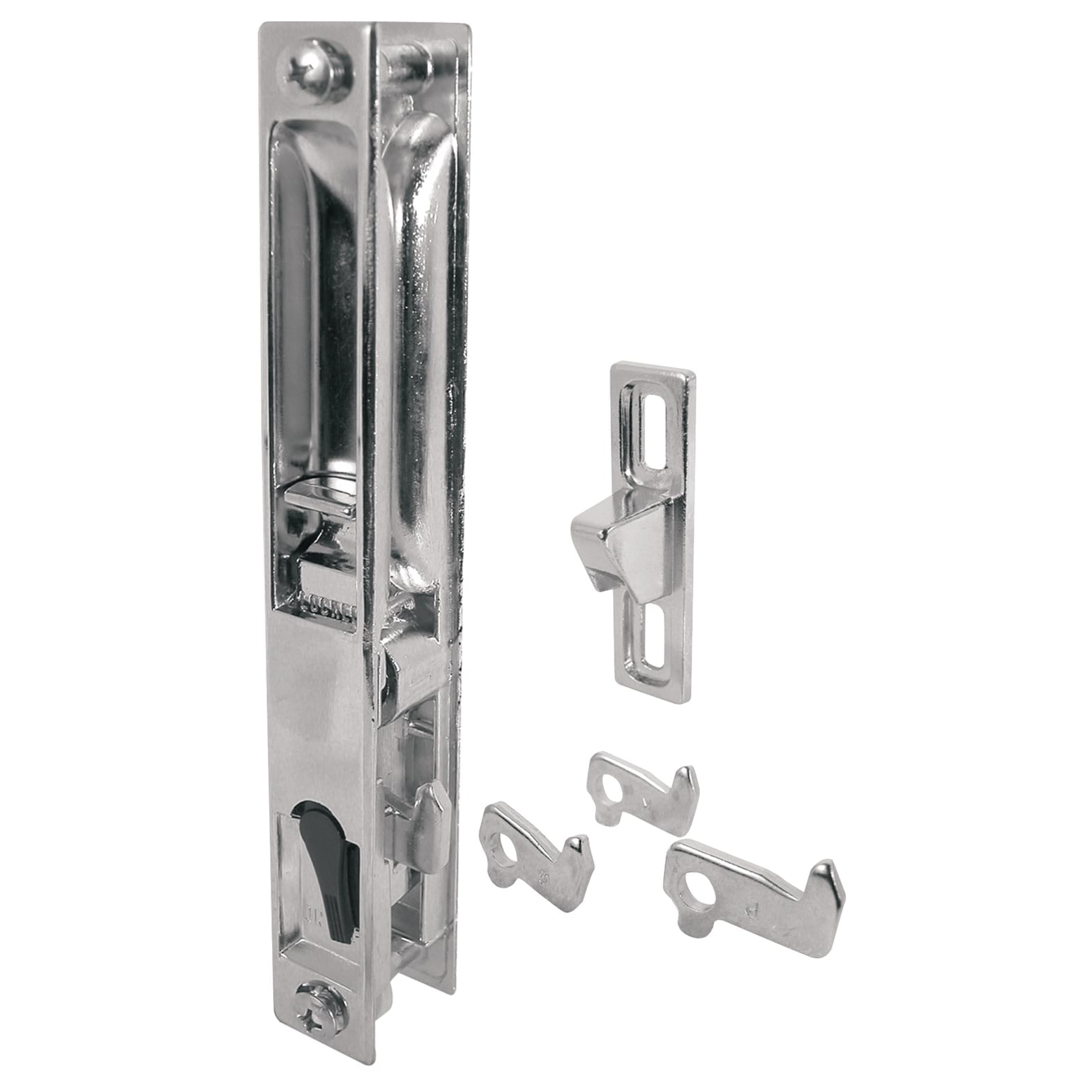 Prime Line C1045 Chrome Cast Sliding Door Handle Set