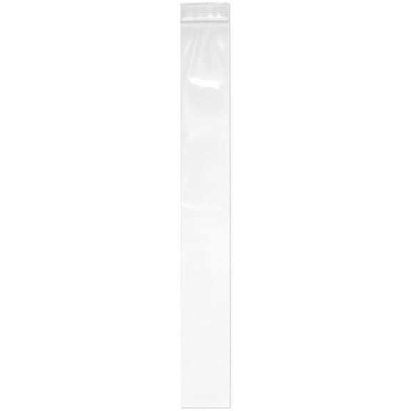Plymor 2.5" x 13" (Pack of 100), 4 Mil Heavy Duty Zipper Reclosable Plastic Bags