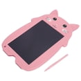 thumbnail image 1 of 9in LCD Writing Tablet Cartoon Cat Digital Drawing Board with AntiErasing Lock for Children(Pink ), 1 of 4