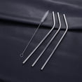thumbnail image 1 of FESTFENDS Short Metal Straws Reusable Stainless Steel for Users, 1 of 4