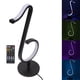 thumbnail image 4 of Luz De Nota Musical RGB, Control Inteligente Lámpara De Mesa De Nota Musical Negra Mecha Inteligente Para Mesita De Noche Para Dormitorio Para Sala De Estar, 4 of 7