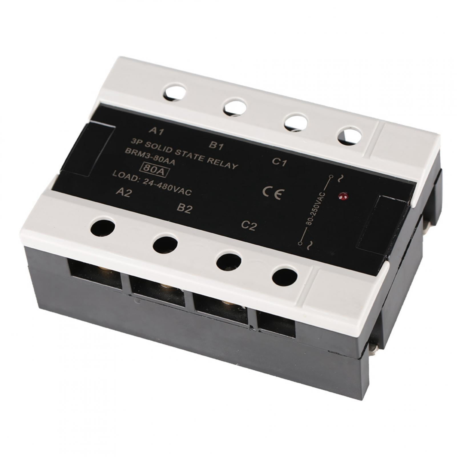 Solid State Relay Control Voltage 24480VAC Relay Protection For