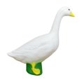 thumbnail image 4 of Estatua de goose blanca escultura de resina manualidad de la estatua de animales de la estatua de animales de escritorio para el gabinete del jardín d, 4 of 8