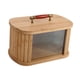 thumbnail image 2 of Caja de pan de madera, contenedor para almacenar pan, contenedor multiusos retro para almacenar alimentos. madera 29cm, 2 of 9