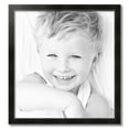thumbnail image 2 of ArtToFrames 27" x 29" Honors Black with Silver Picture Frame, 27x29 inch Black Wood Poster Frame (WOM-5157),  Pack, 2 of 7