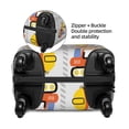 thumbnail image 4 of Easygdp Construction Equipments Worker Print Elastic and Washable Suitcase Protective Cover with Hidden Zipper Fits 18-32 inch Luggage -X-Large, 4 of 9